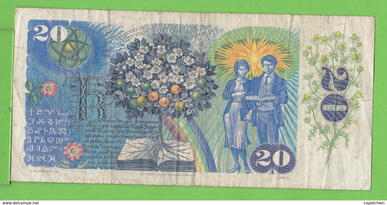 20 / KORUN / 1988 - Czechoslovakia