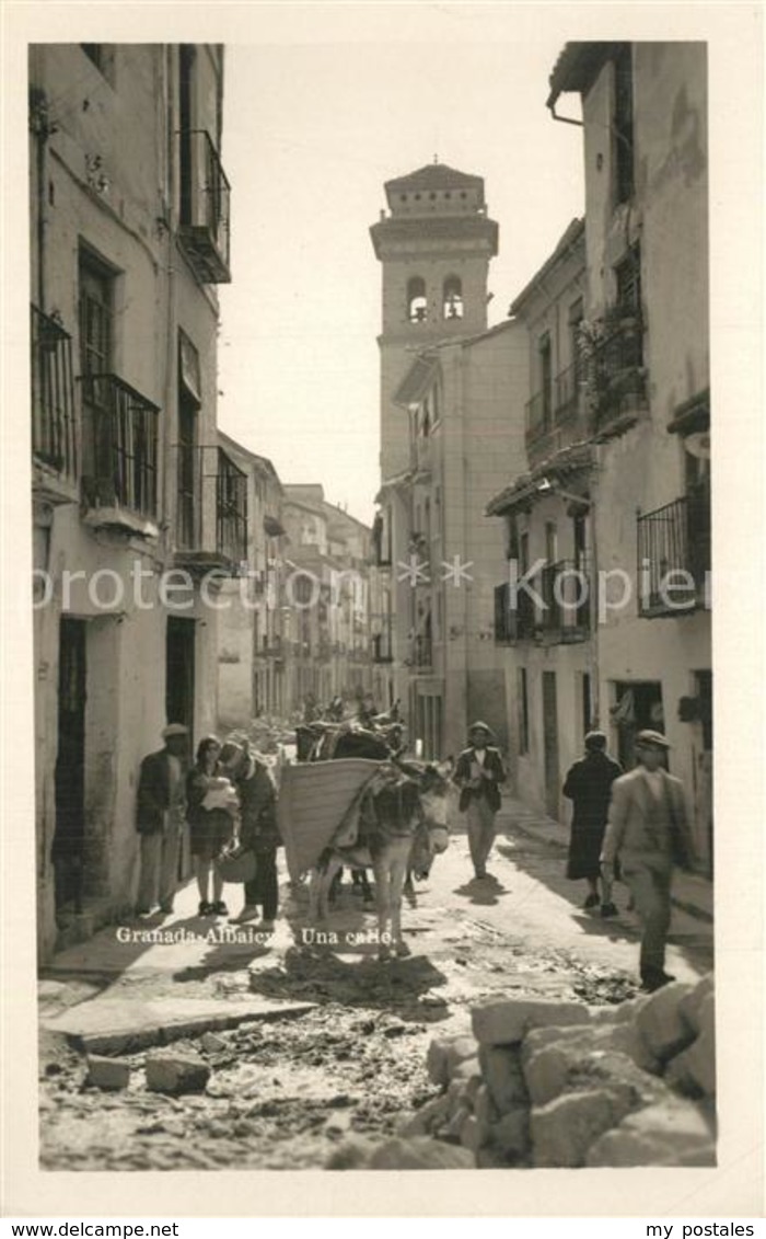 13561717 Granada_Andalucia Una Calle Granada Andalucia - Andere & Zonder Classificatie