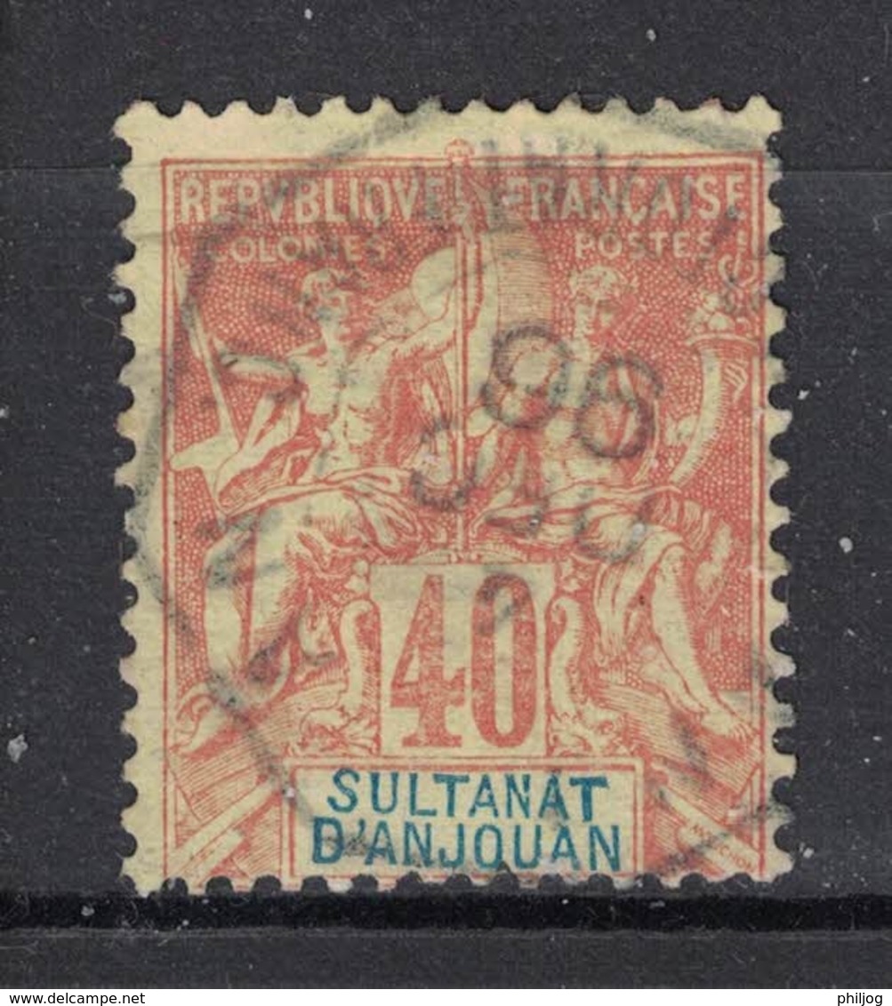 Anjouan - Yvert 10 Oblitéré ANJOUAN - Scott#14 - Used Stamps