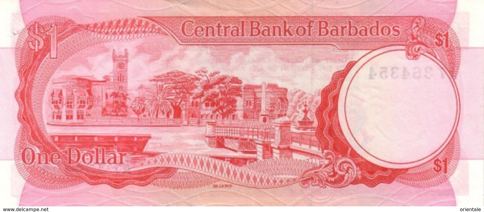 BARBADOS P. 29 1 D 1973 UNC - Barbados