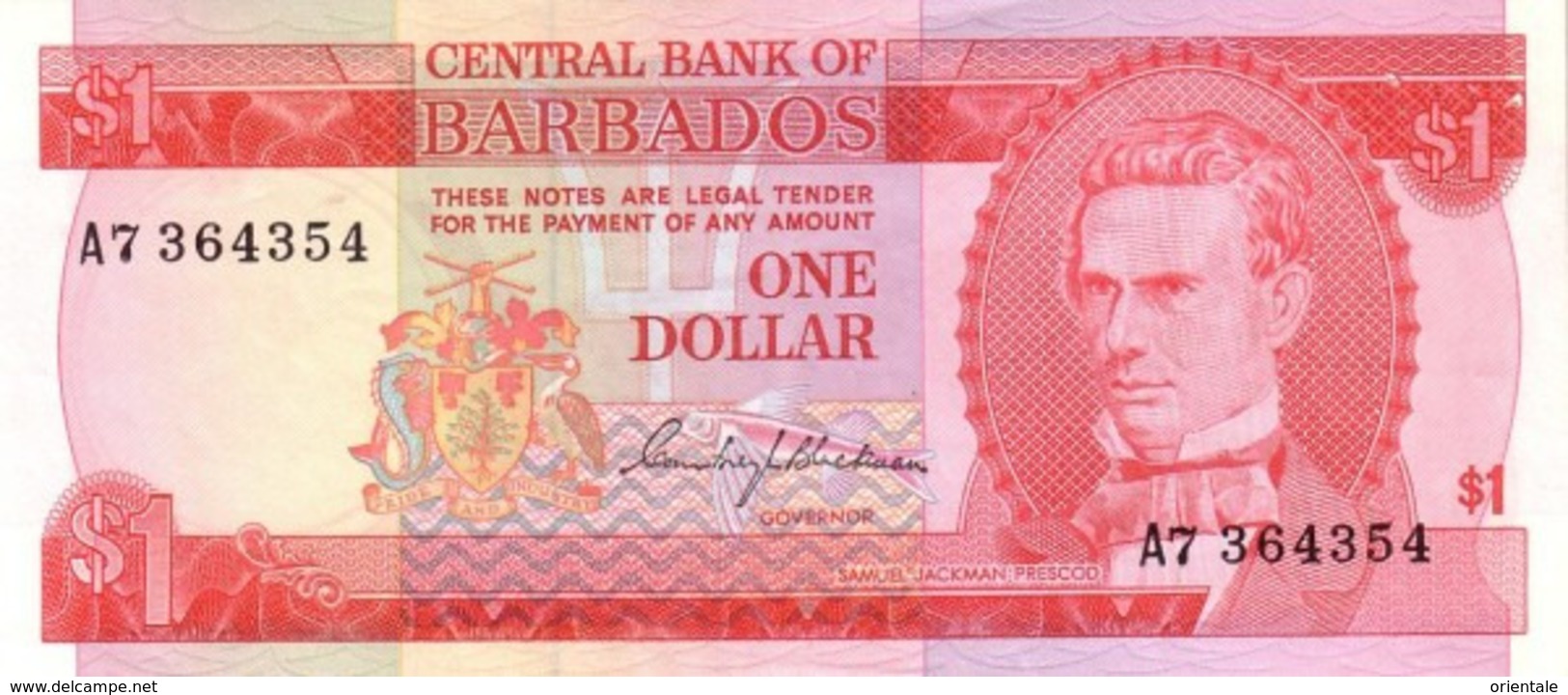 BARBADOS P. 29 1 D 1973 UNC - Barbados