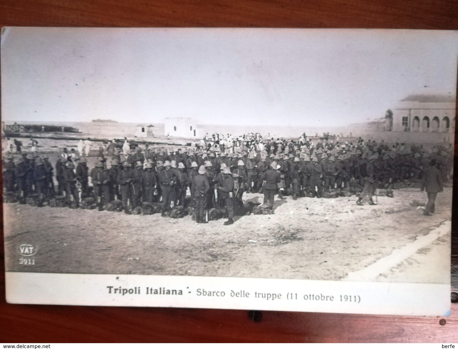 SBARCO DELLE TRUPPE A TRIPOLI, 11 Ottobre 1911 - GUERRA ITALO TURCA - Guerres - Autres