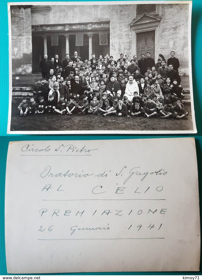 Foto Oratorio Di S. Gregorio Al Celio - Premiazione 26 Gennaio 1941 - Lieux