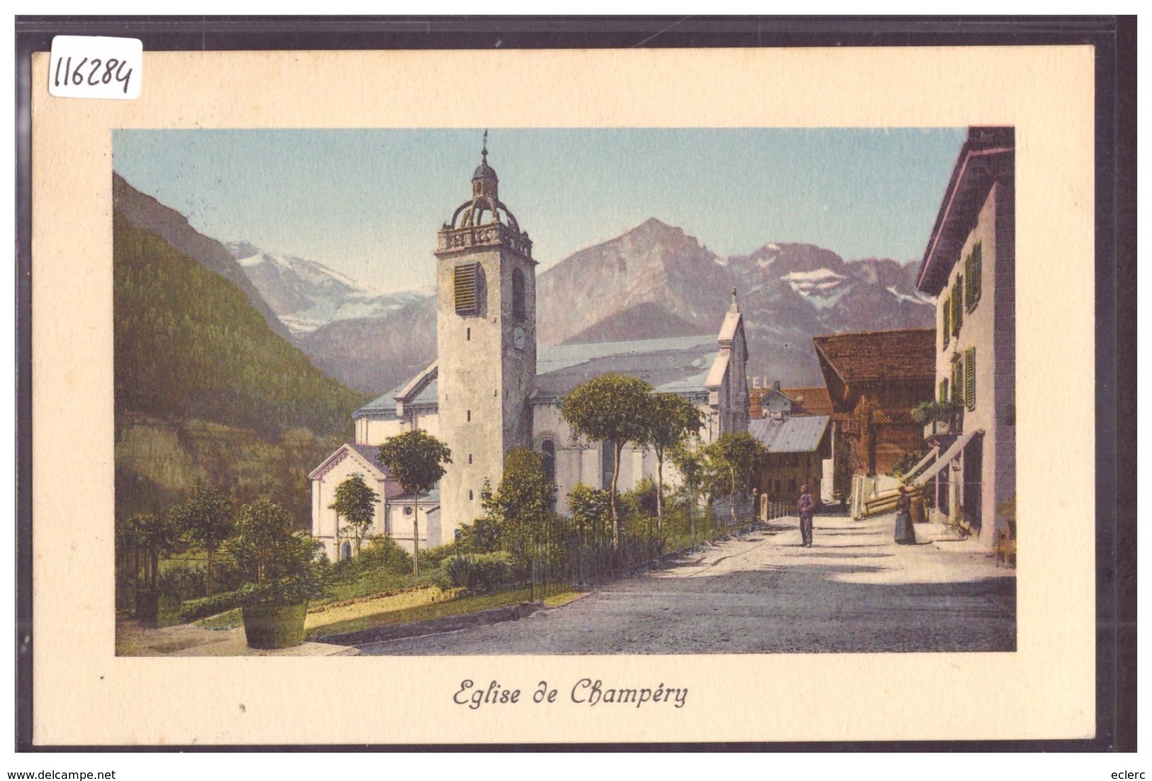 CHAMPERY - L'EGLISE - TB - Champéry