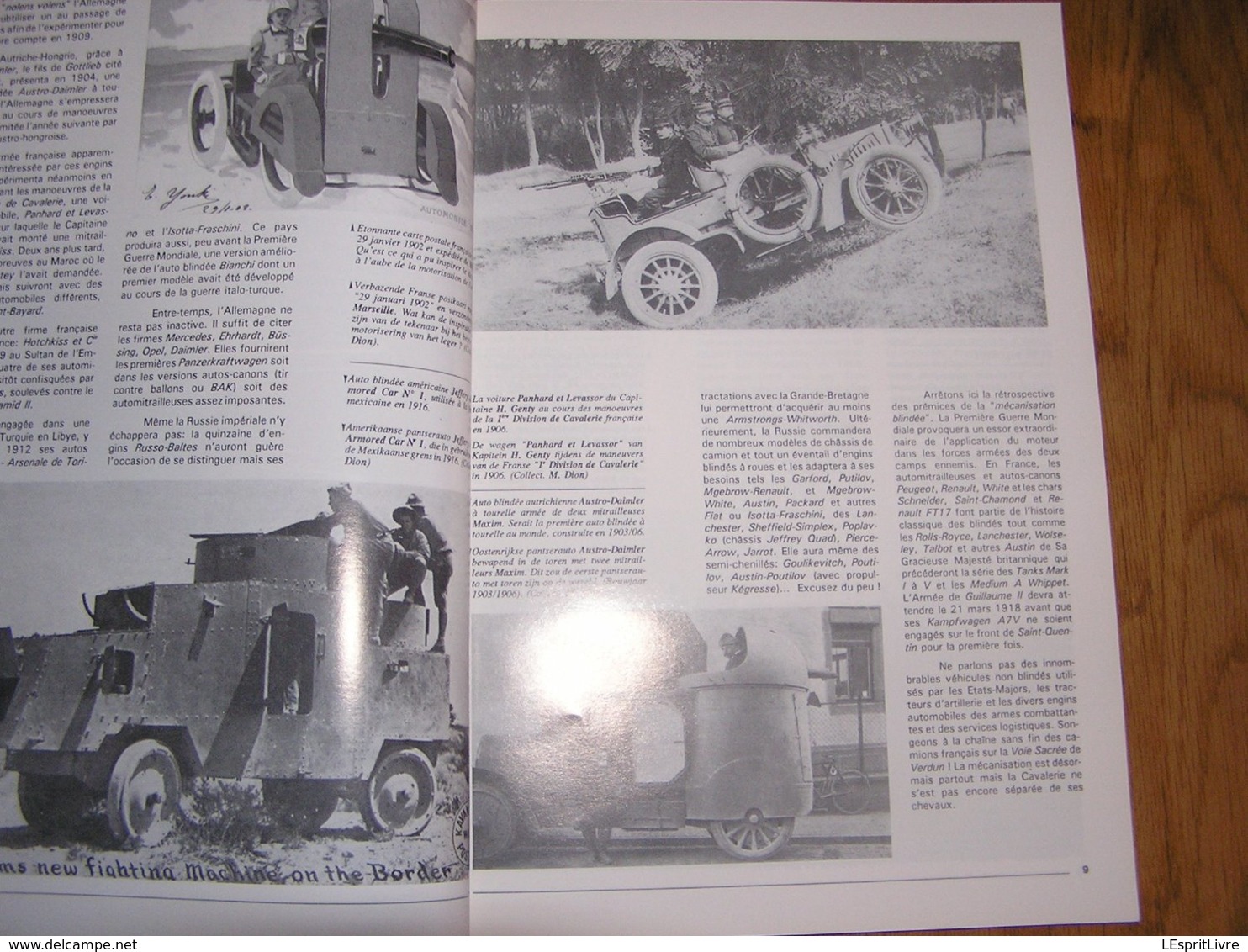 CAVALERIE DU CHEVAL AU MOTEUR Guerre 14 18 40 45 Armée Belge ACM Automitrailleuses Moto FN Gillet Saroléa Blindés Chars - Oorlog 1939-45