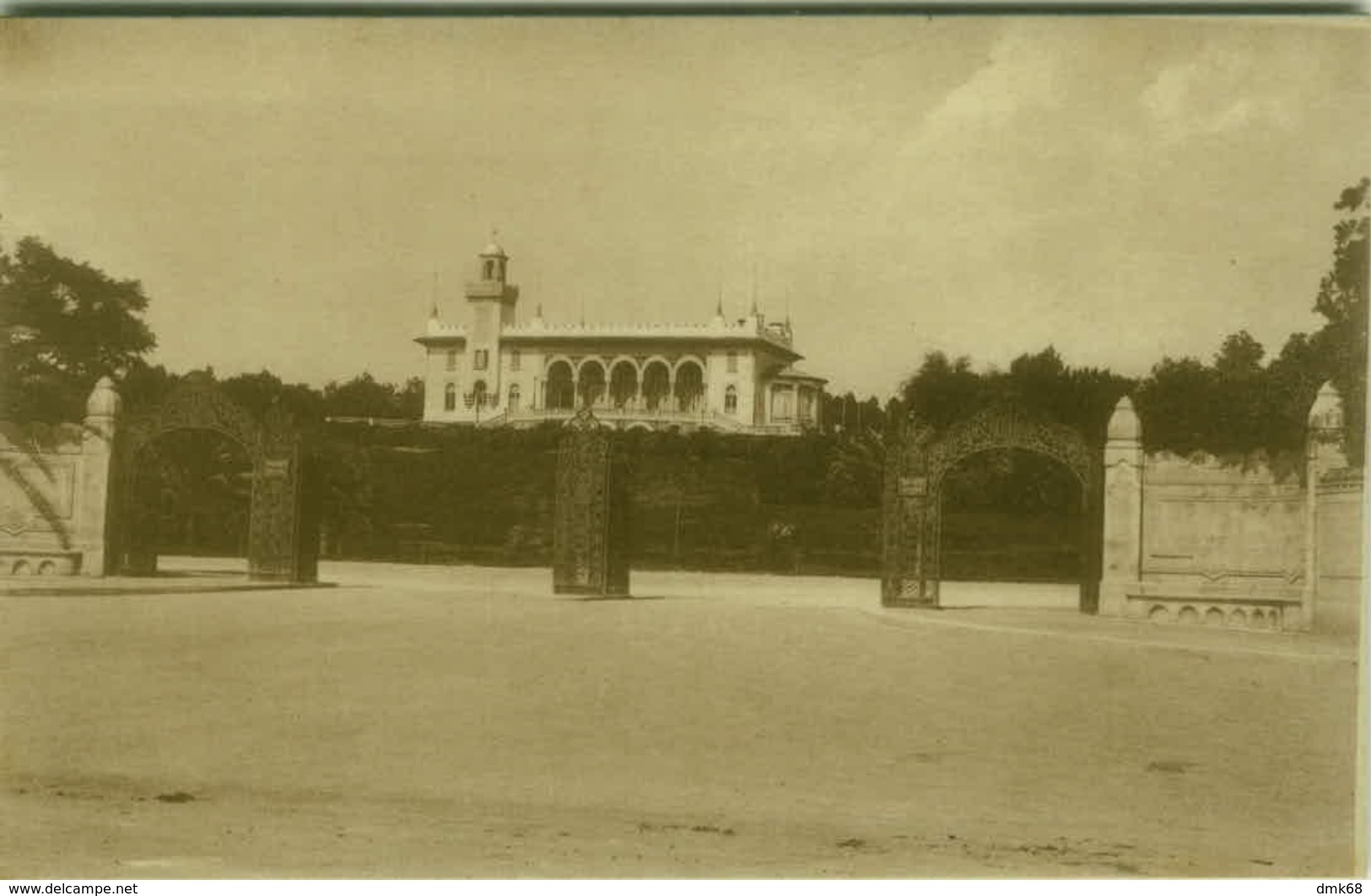 AFRICA -TUNISIA -TUNIS - ENTREE DU PARC DU BELVEDERE  - PHOTO SOLER - 1920s (BG4042) - Tunisie