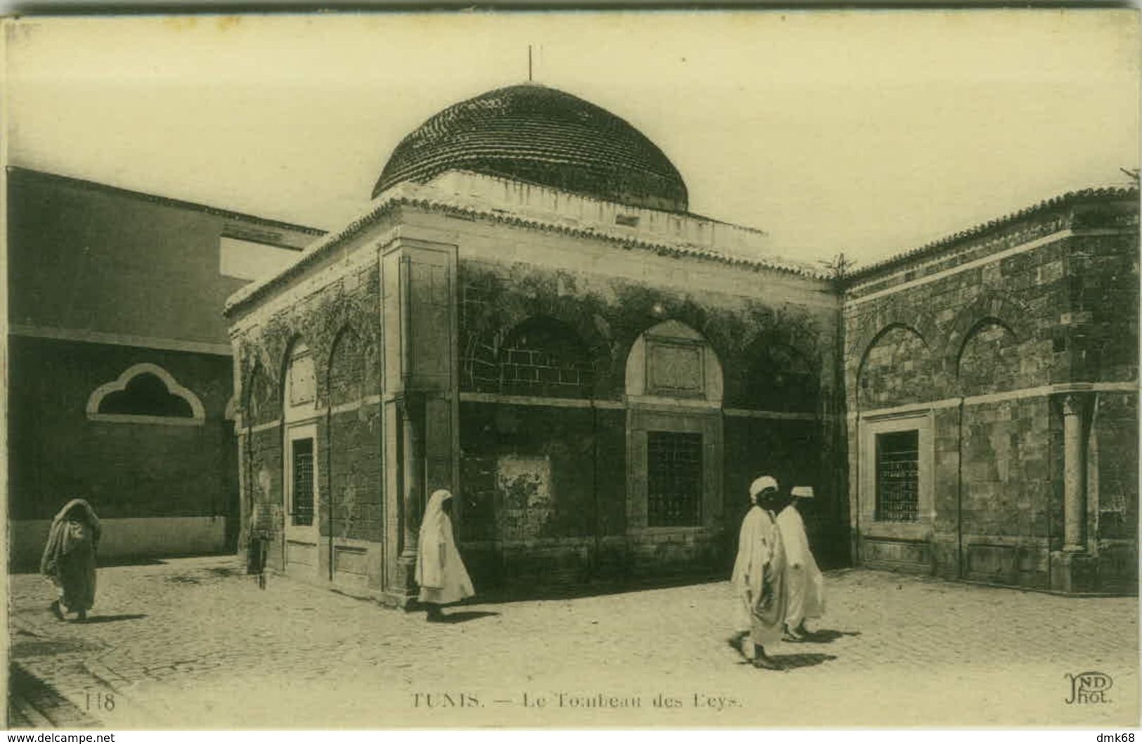 AFRICA -TUNISIA -TUNIS - LE TOMBEAU DES BEYS - ND PHOT. 1910s (BG4046) - Tunisia