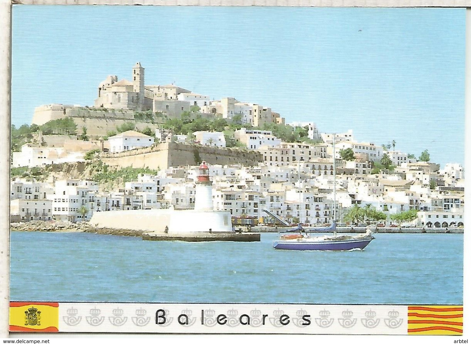 ENTERO POSTAL TARIFA B BALEARES IBIZA - 1931-....