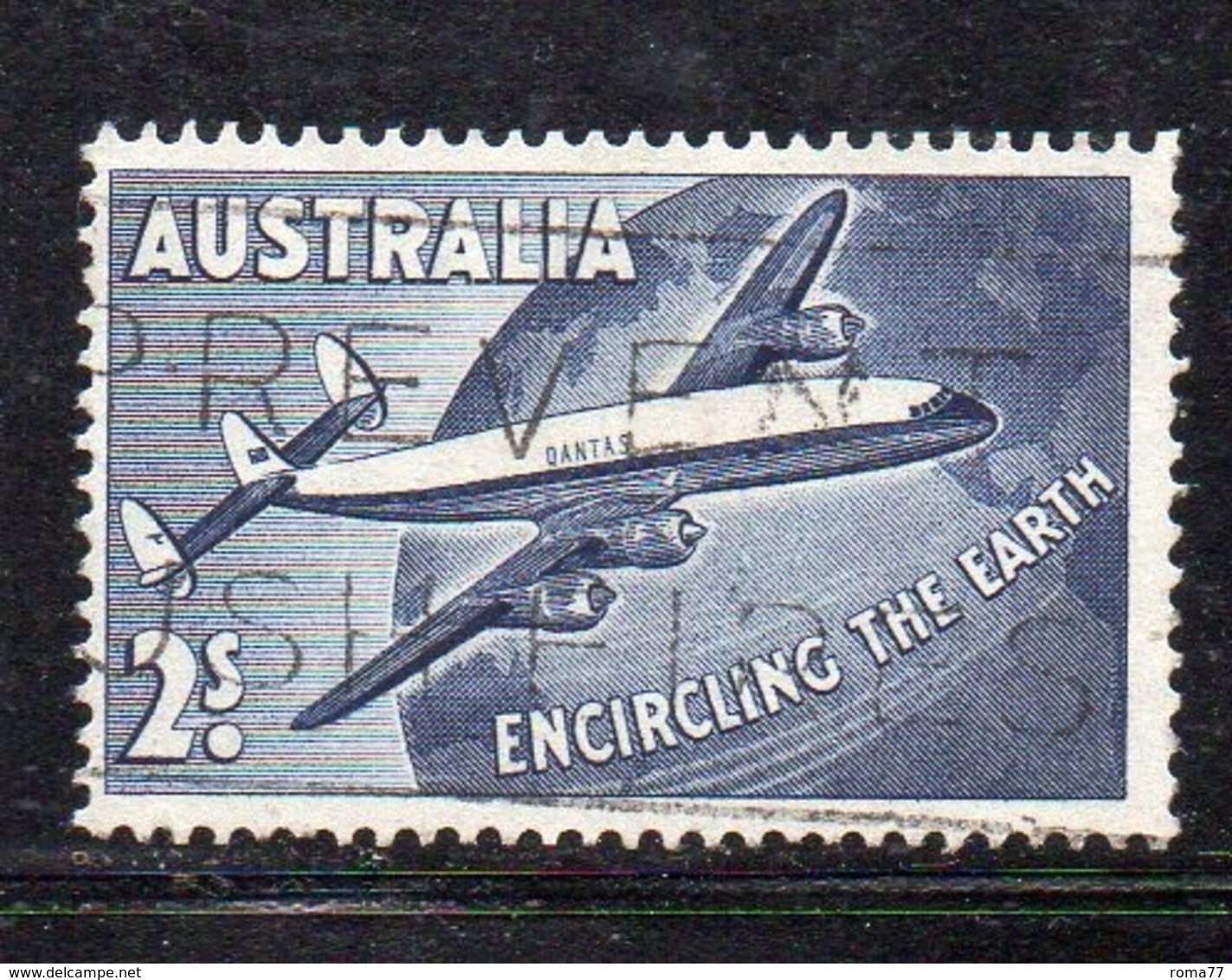 Y1708 - AUSTRALIA 1958, Posta Aerea  Yvert N. 10  Usato  (2380A) - Gebruikt