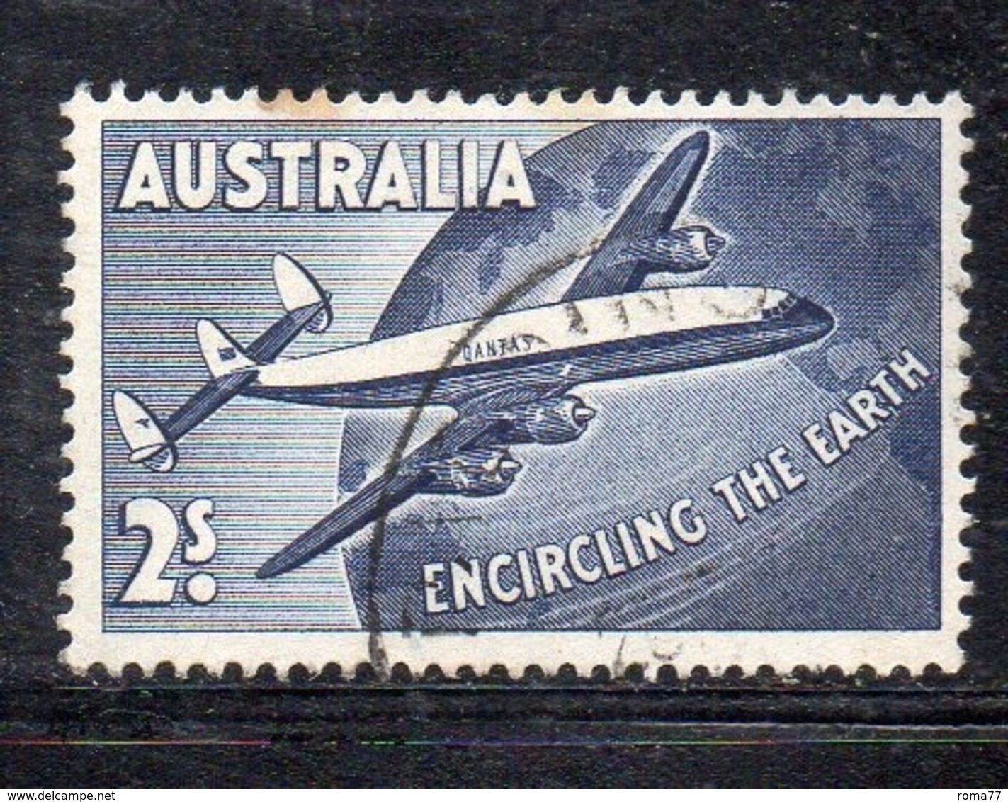 Y1732 - AUSTRALIA 1958, Posta Aerea  Yvert N. 10  Usato  (2380A) - Usati