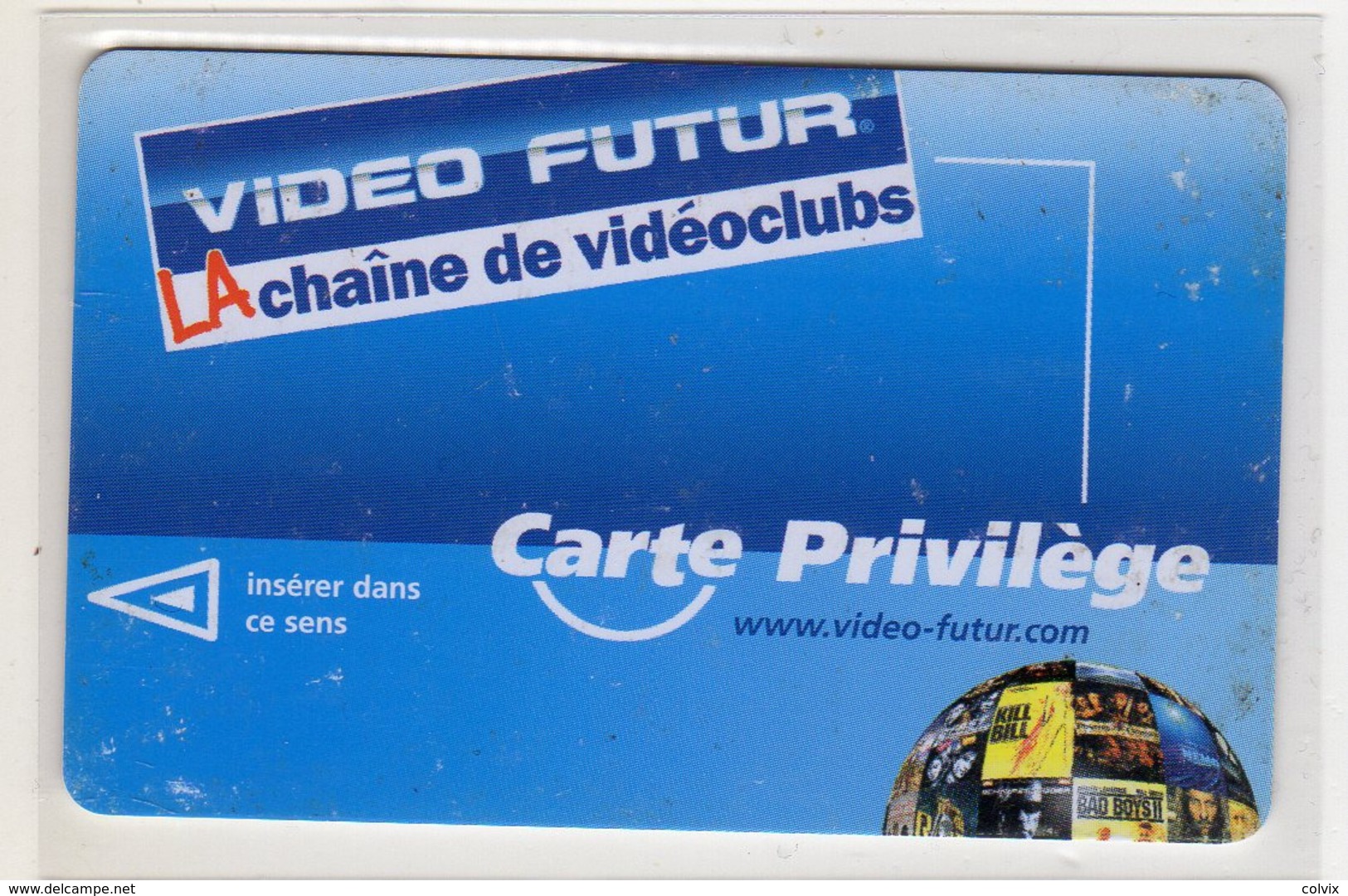 VIDEO FUTUR CARTE PRIVILEGE - Autres & Non Classés