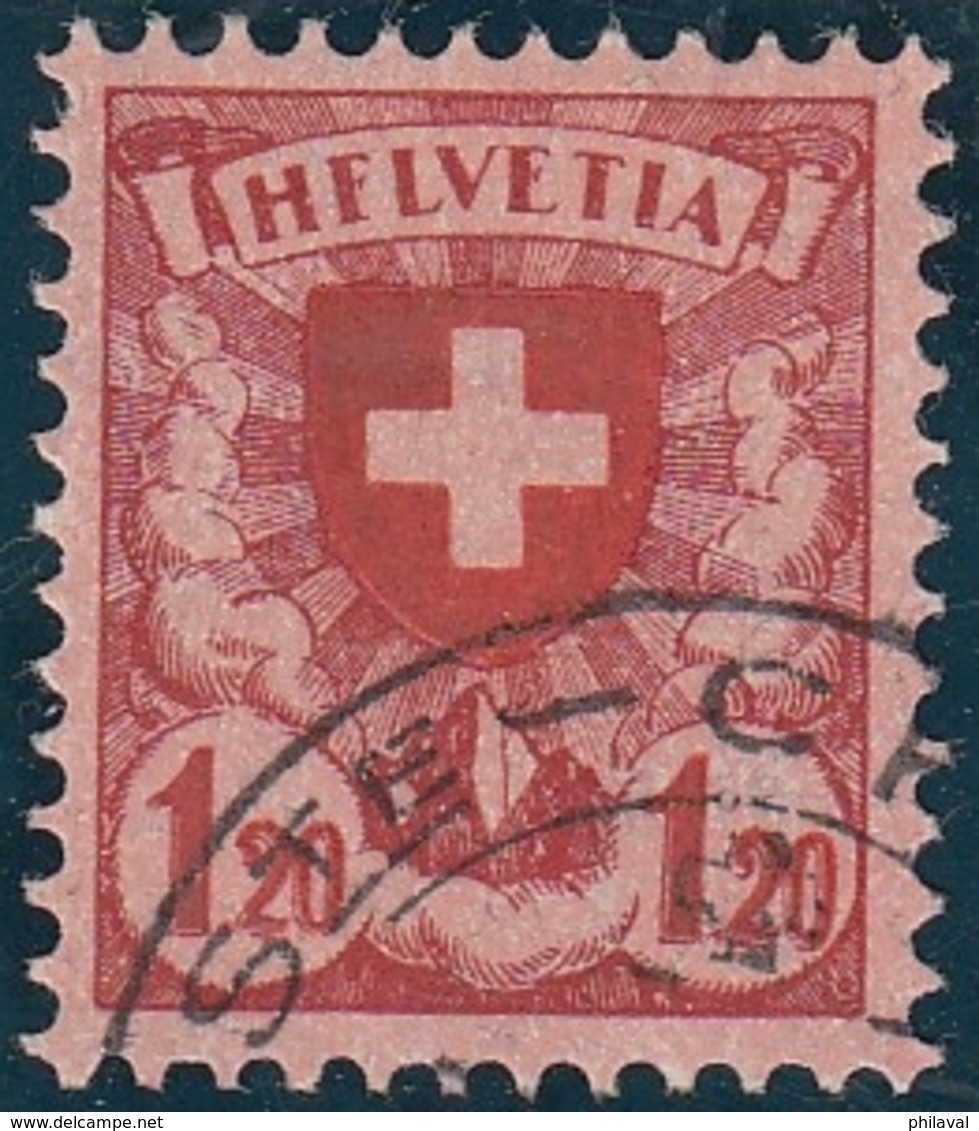 No 164.2.01 - Variété : HFLVETIA - Très Proprement Oblitéré, Pièce De Luxe ! - Plaatfouten