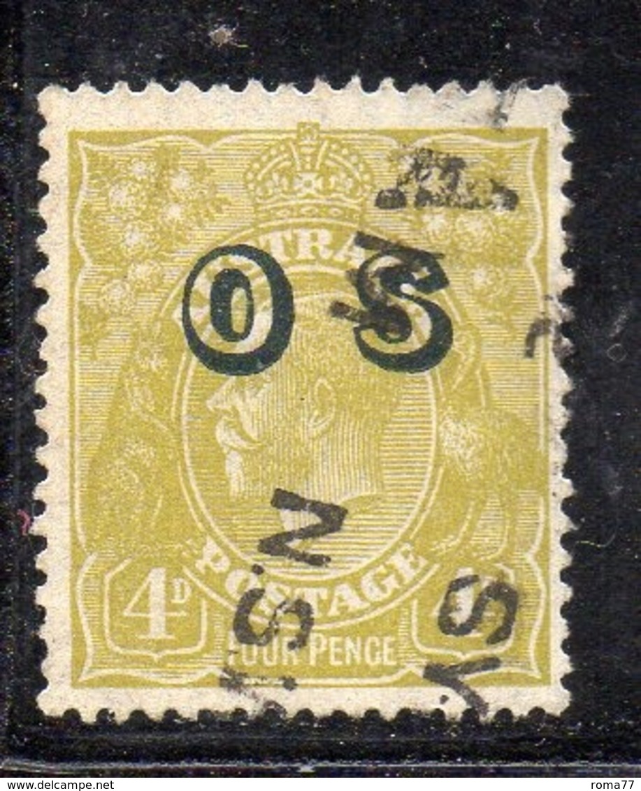 Y1740 - AUSTRALIA 1932 , Servizio Yvert N. 53 Usato  (2380A) - Officials