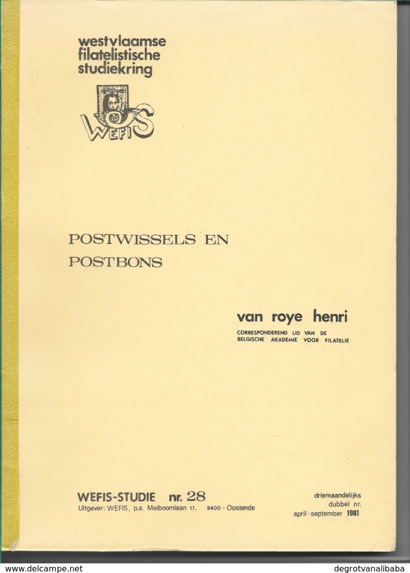 Postwissels En Postbons - Postadministraties