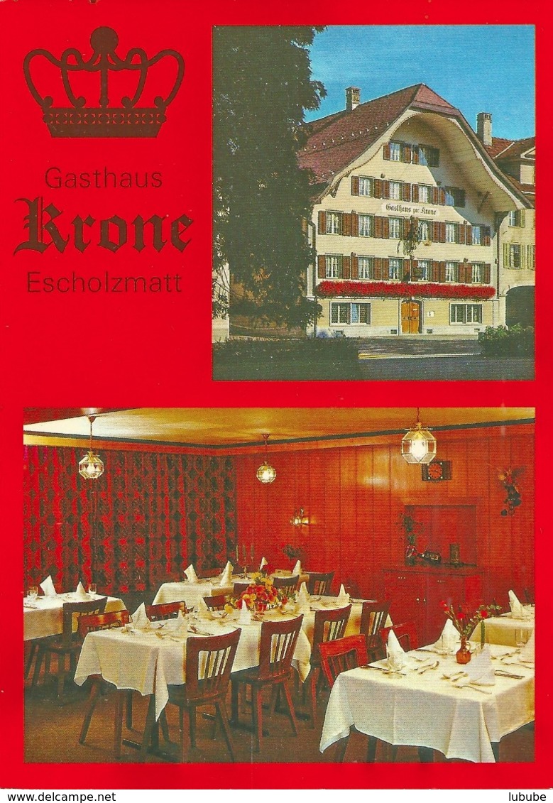 Escholzmatt - Gasthaus Krone         Ca. 1980 - Escholzmatt