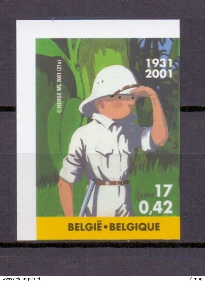 3048 TINTIN/KUIFJE  ONGETAND POSTFRIS** 2001 - Autres & Non Classés