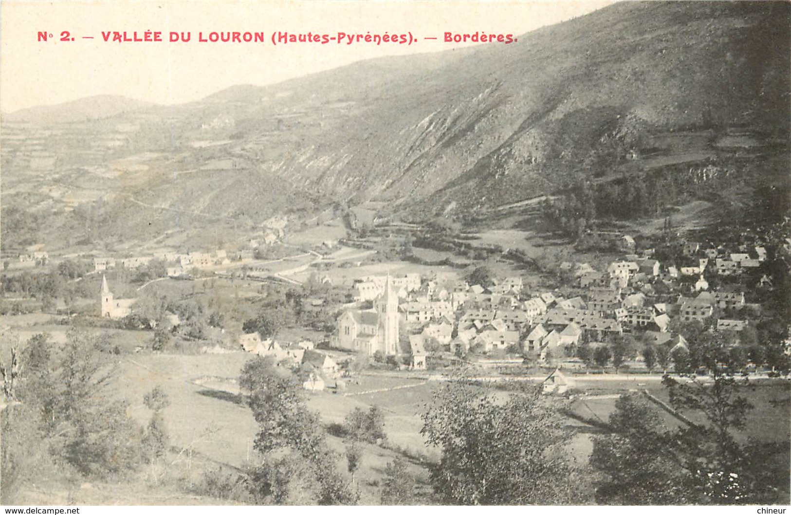 VALLEE DU LOURON BORDERES - Borderes Louron