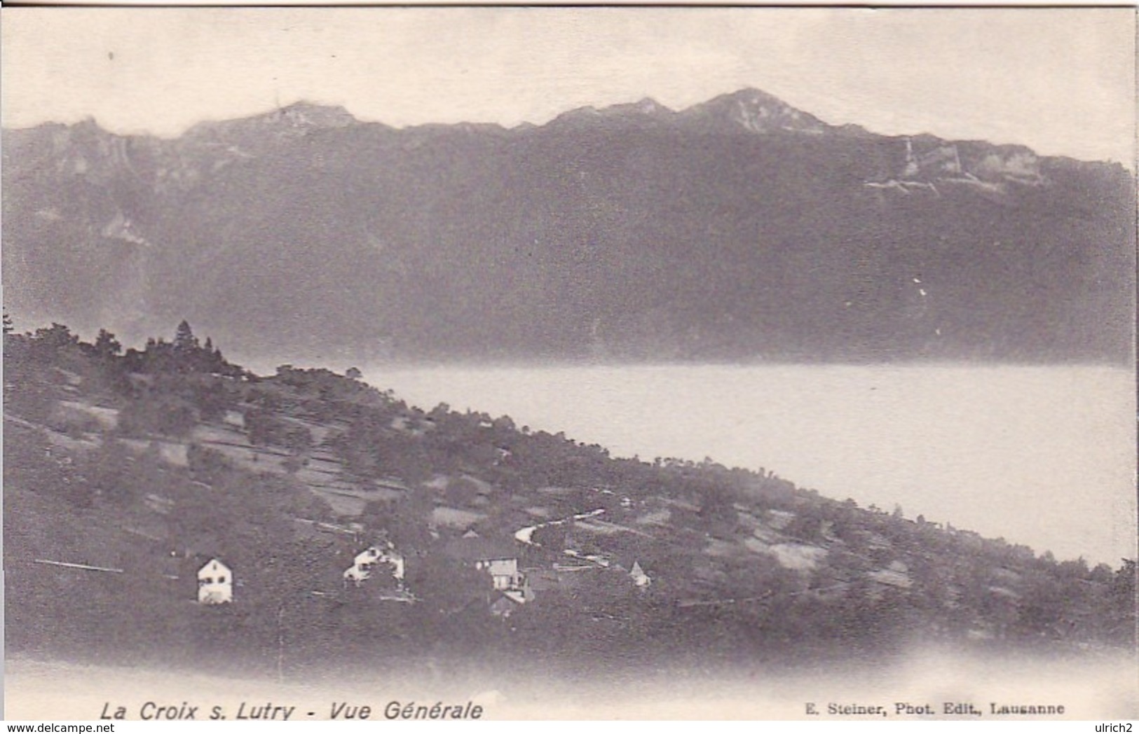 AK La Croix S. Lutry - Vue Générale (44529) - Lutry