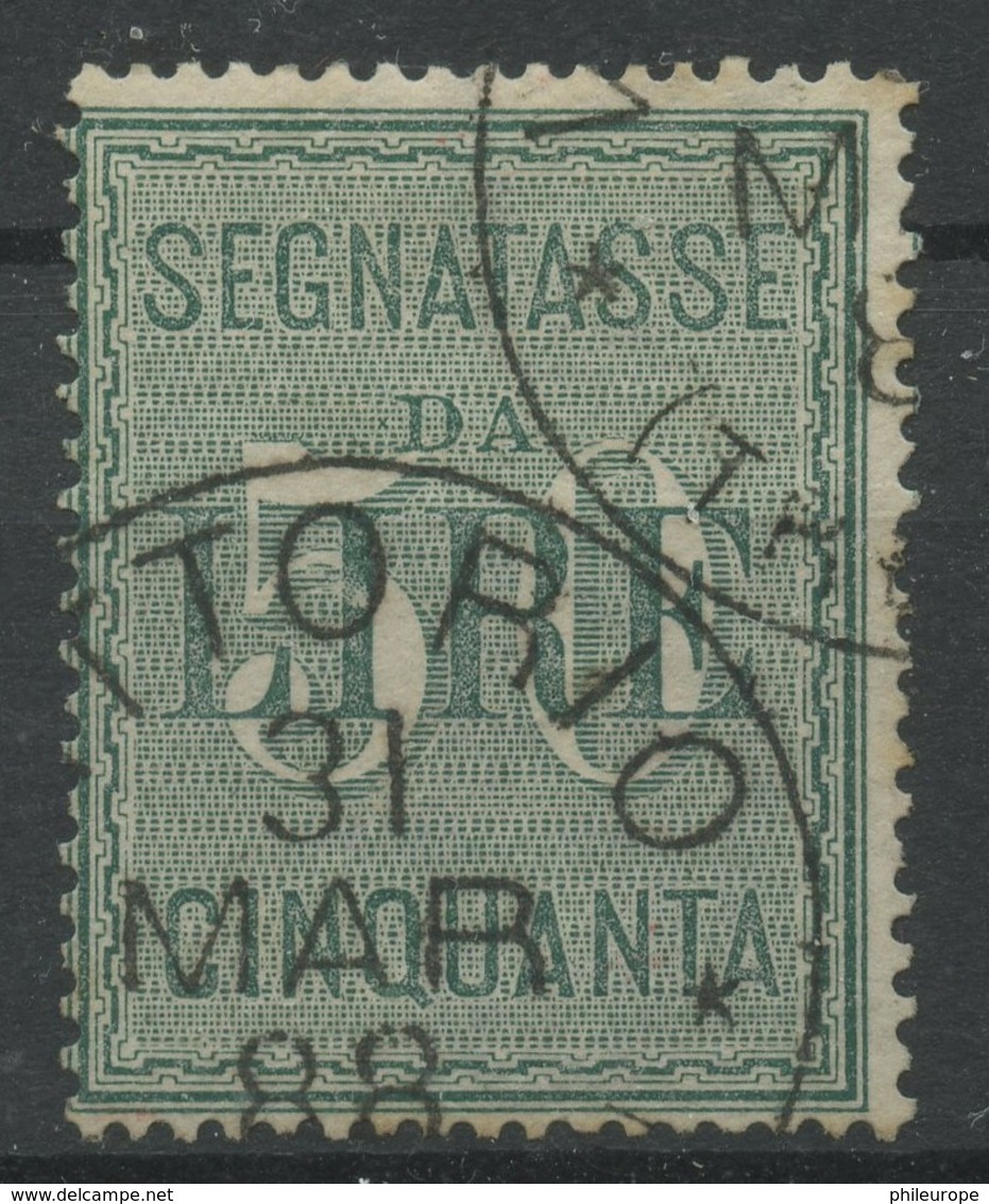 Italie (1894) Taxe N 20 (o) - Strafport