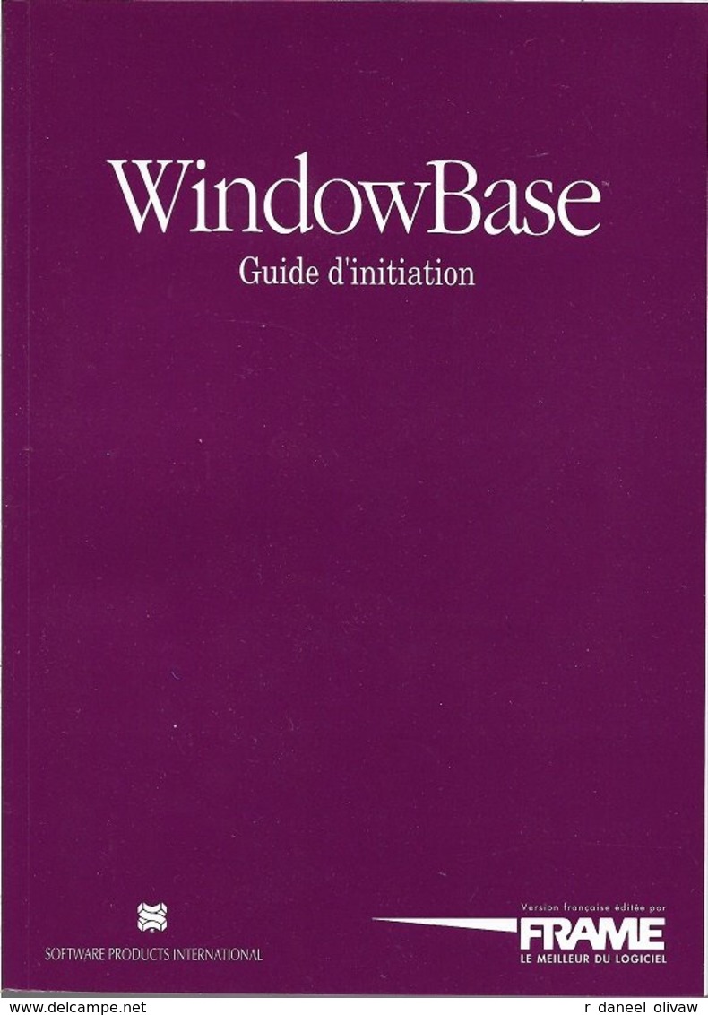 WindowBase Pour Windows 3.0 Ou Supérieur (1992, TBE+) - Altri & Non Classificati