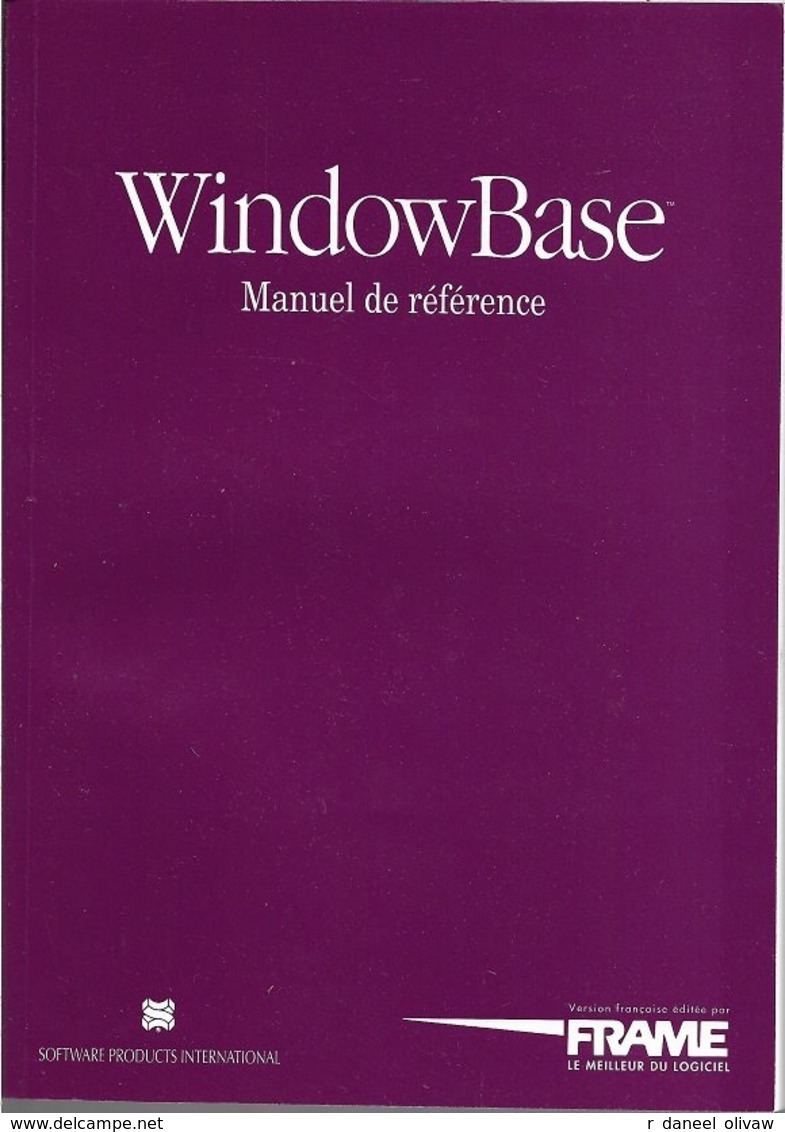 WindowBase Pour Windows 3.0 Ou Supérieur (1992, TBE+) - Other & Unclassified