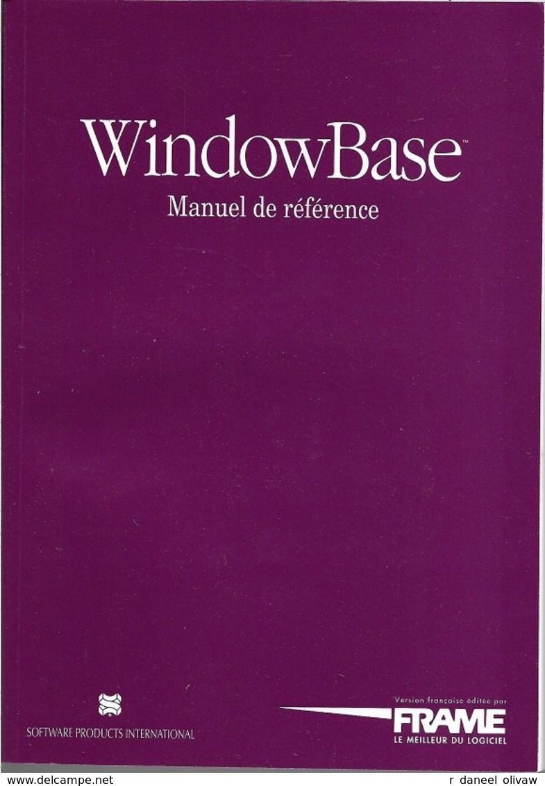 WindowBase Pour Windows 3.0 Ou Supérieur (1992, TBE+) - Autres & Non Classés