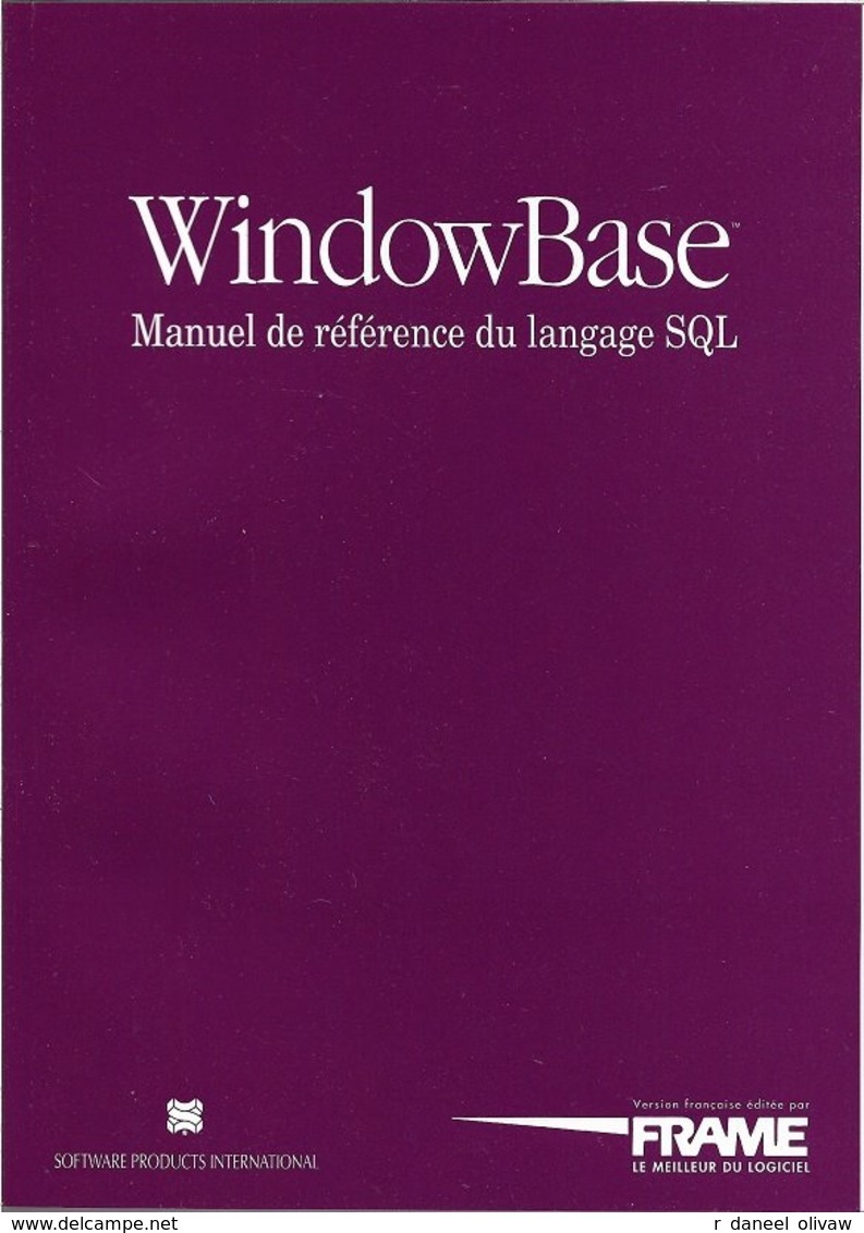 WindowBase pour Windows 3.0 ou supérieur (1992, TBE+)