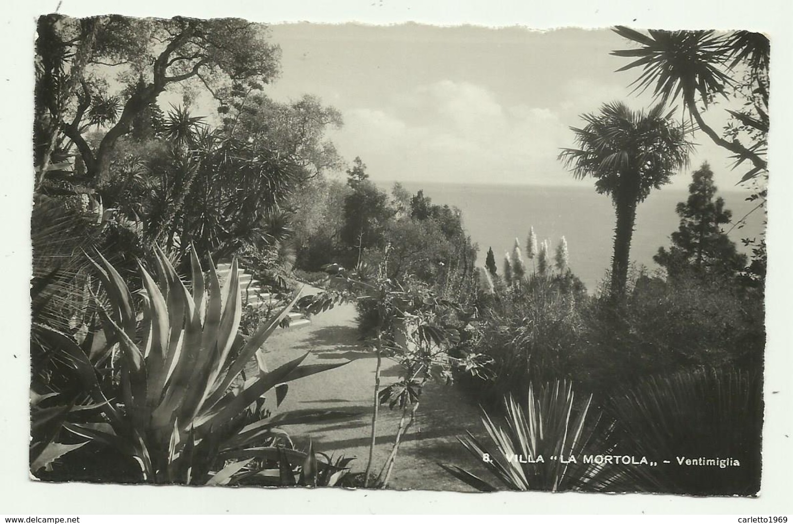 VENTIMIGLIA - VILLA LA MORTOLA    - VIAGGIATA FP - Imperia