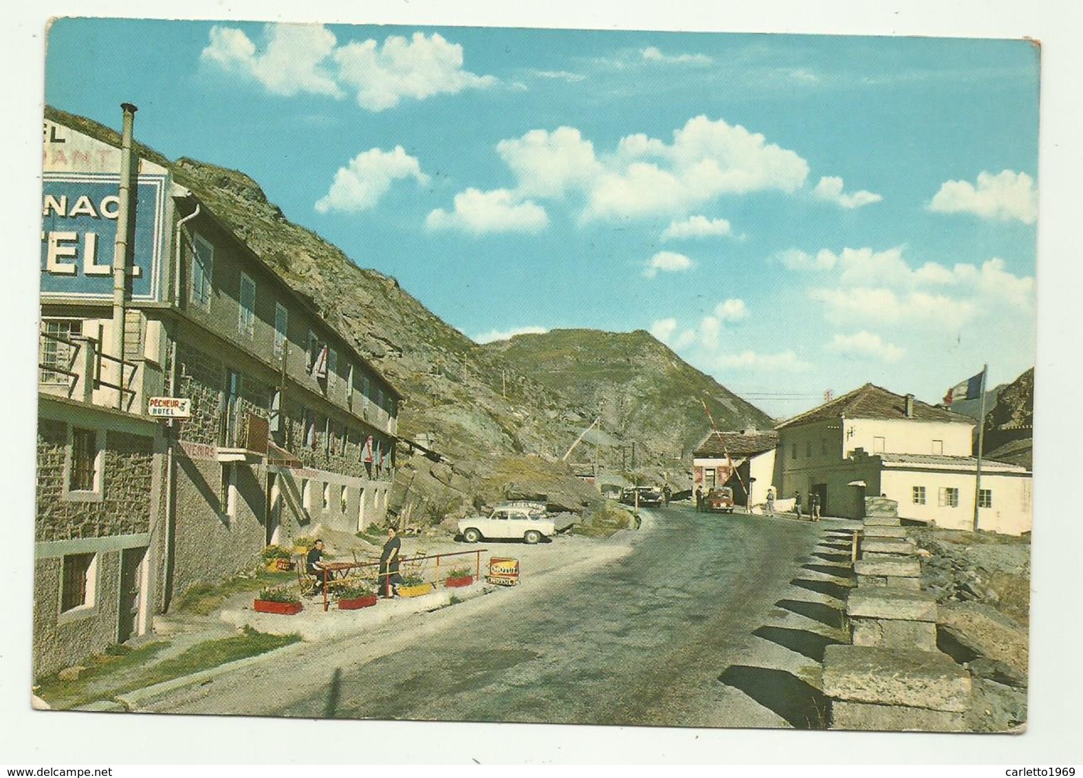 LE COL DU MONT CENIS - HOTEL - SOUVENIRS - MILETTO - VIAGGIATA  FG - Sonstige & Ohne Zuordnung