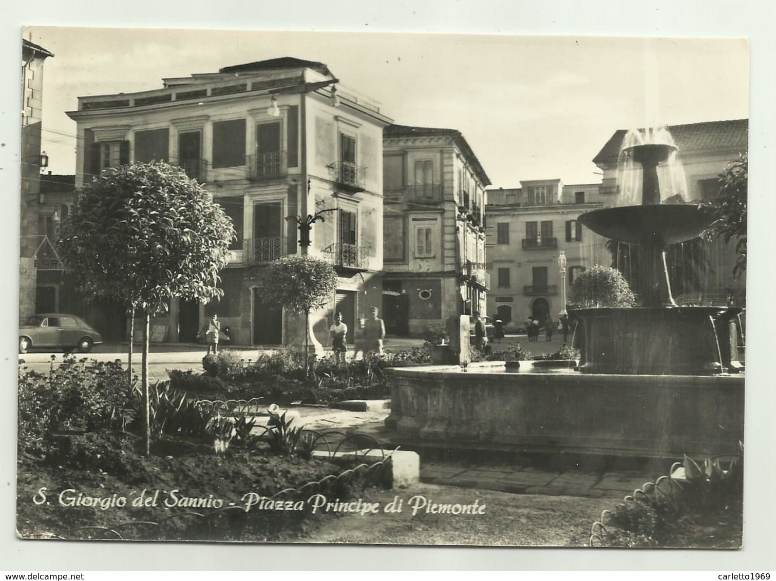 S.GIORGIO DEL SANNIO - PIAZZA PRINCIPE DI PIEMONTE - NV  FG - Benevento