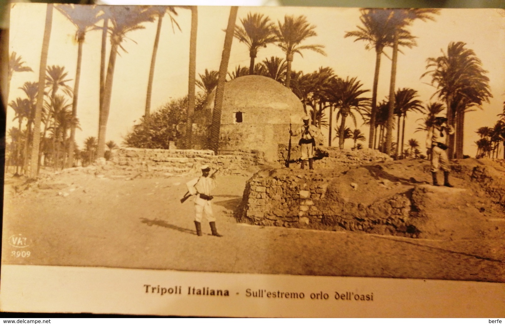 TRIPOLI ITALIANA - Sull'estremo Orlo Dell'oasi - Guerra Italo-turca - Altre Guerre