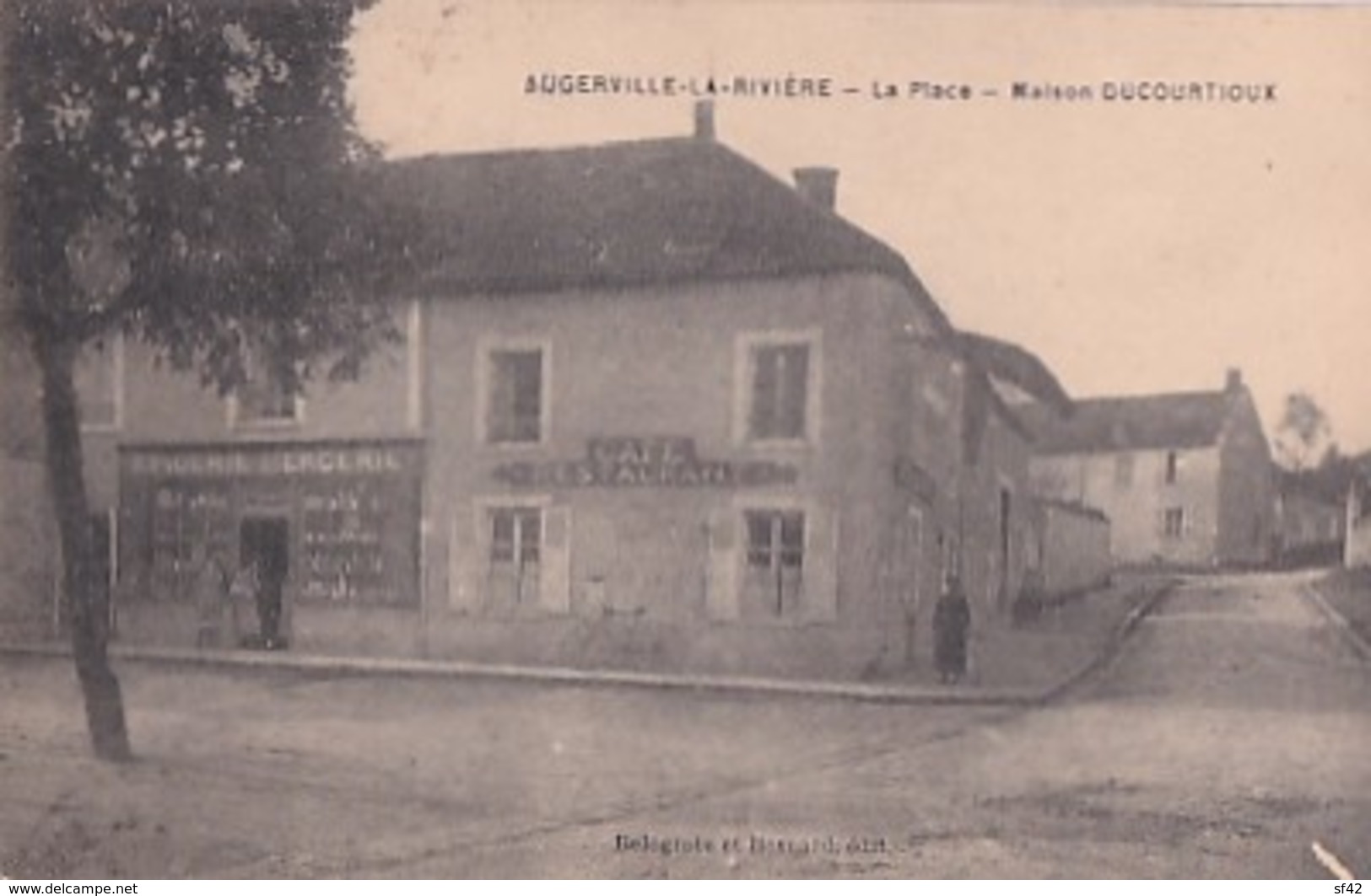 AUGERVILLE LA RIVIERE         LA PLACE MAISON DUCOURTIOUX - Other & Unclassified