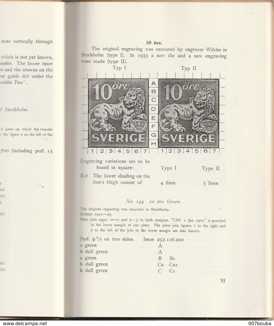 Suède - Postage Stamps Of Sweden 1920 - 1945 / Georg Menzinsky 1946 / 158 Pages - Handbücher