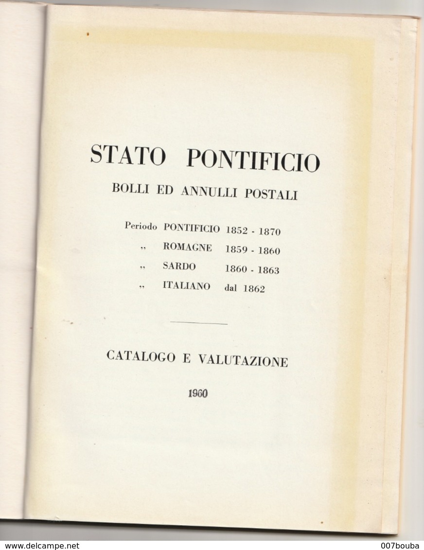 Italie - Vatican - Stato Pontifico / Bolli Ed Annullamenti  Postali / A. Bürgisser 1960 / 125 Pages - Oblitérations