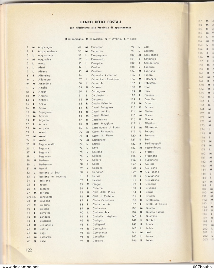 Italie - Vatican - Stato Pontifico / Bolli ed Annullamenti  Postali / A. Bürgisser 1960 / 125 pages