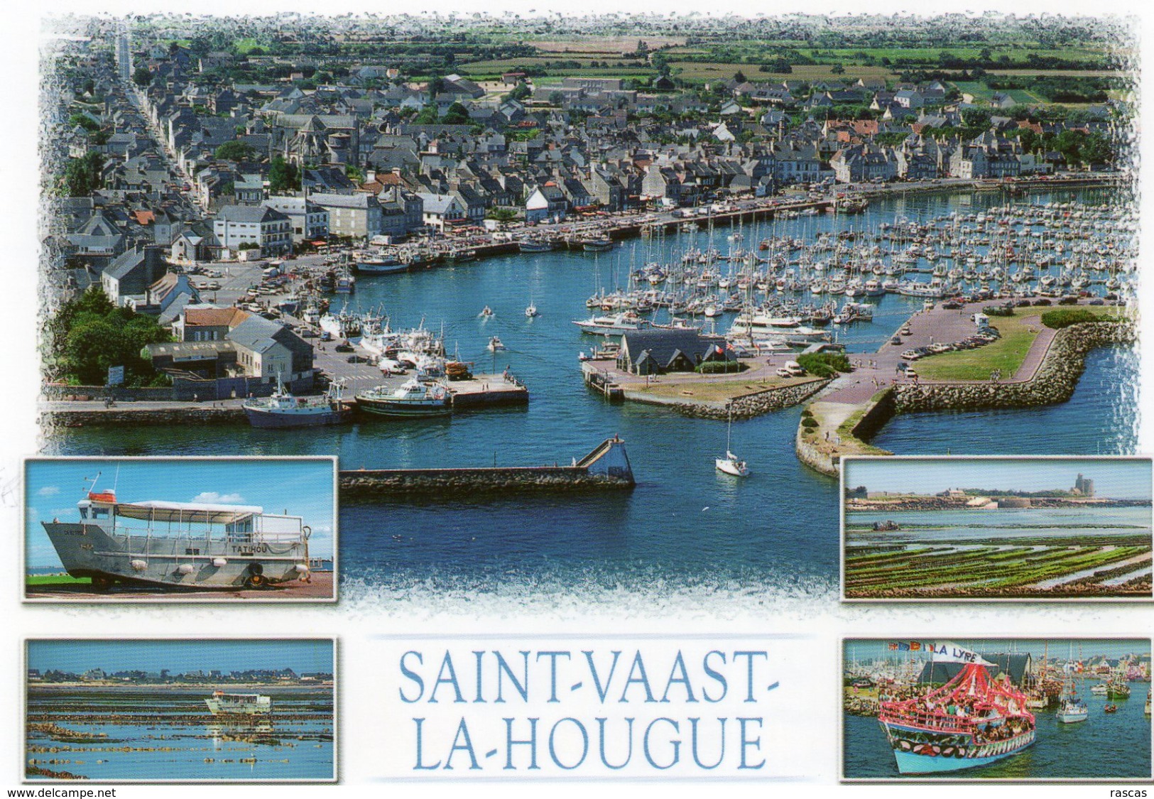 CPM - F - MANCHE - SAINT VAAST LA HOUGUE - SON PORT DE PECHE - Saint Vaast La Hougue