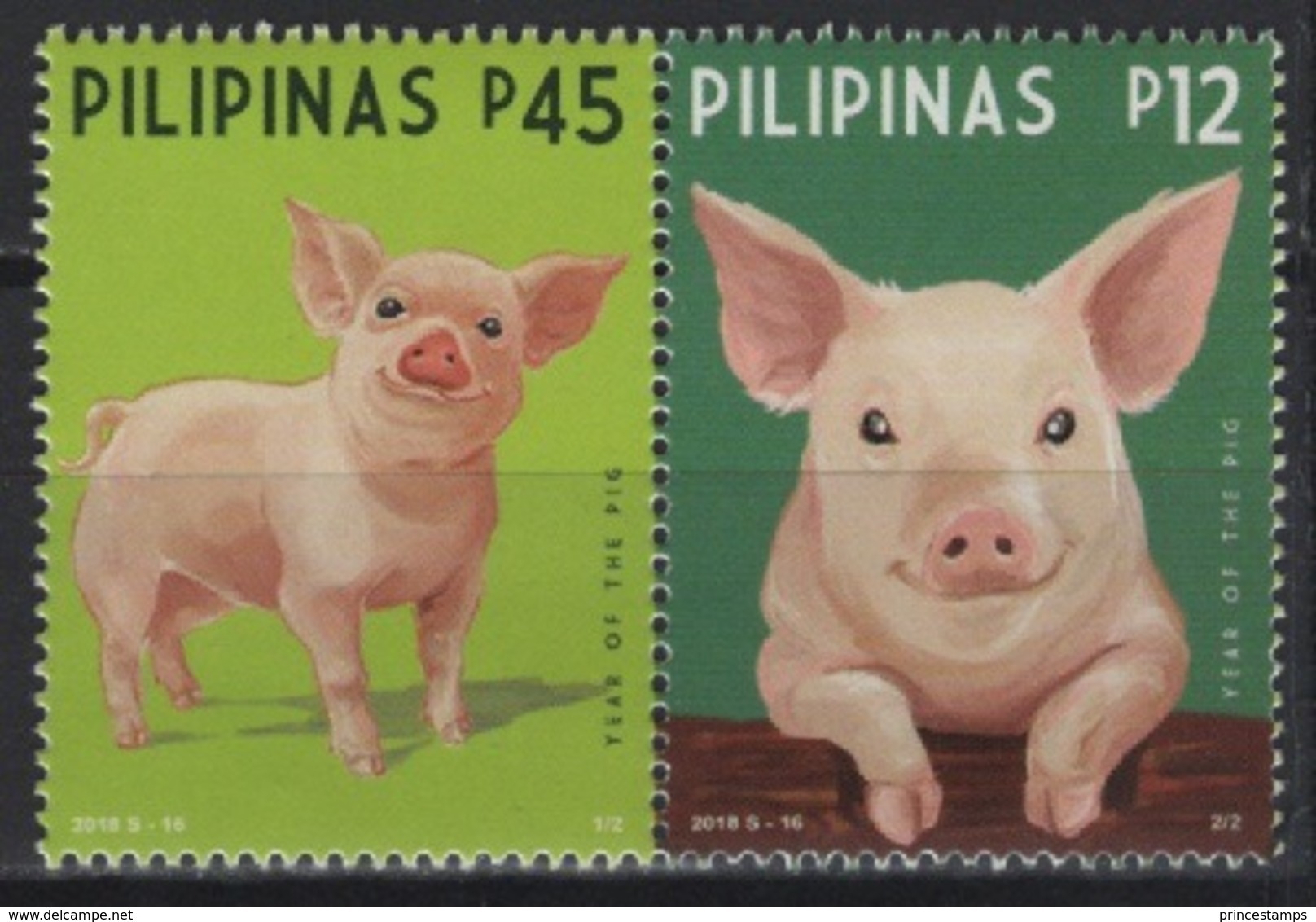 Philippines (2019) - Set -  /  Chinese New Year - Pig - Cochon - Cerdo - Chinese New Year