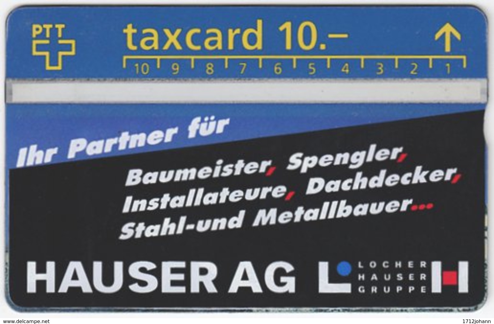 SWITZERLAND C-979 Hologram Sticker - 301D - MINT - Schweiz