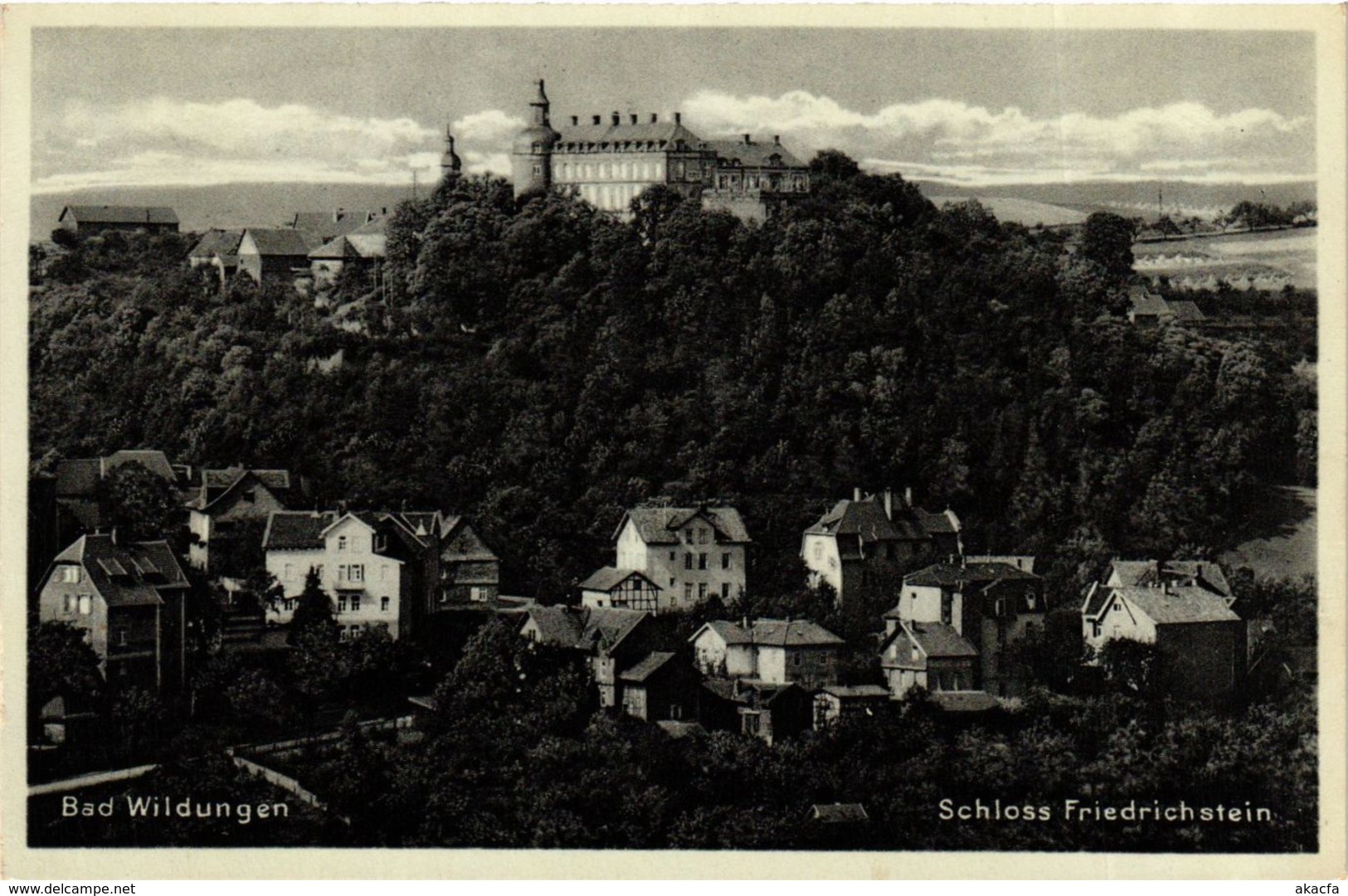 CPA AK Bad Wildungen Schloss Friedrichstein GERMANY (899517) - Bad Wildungen