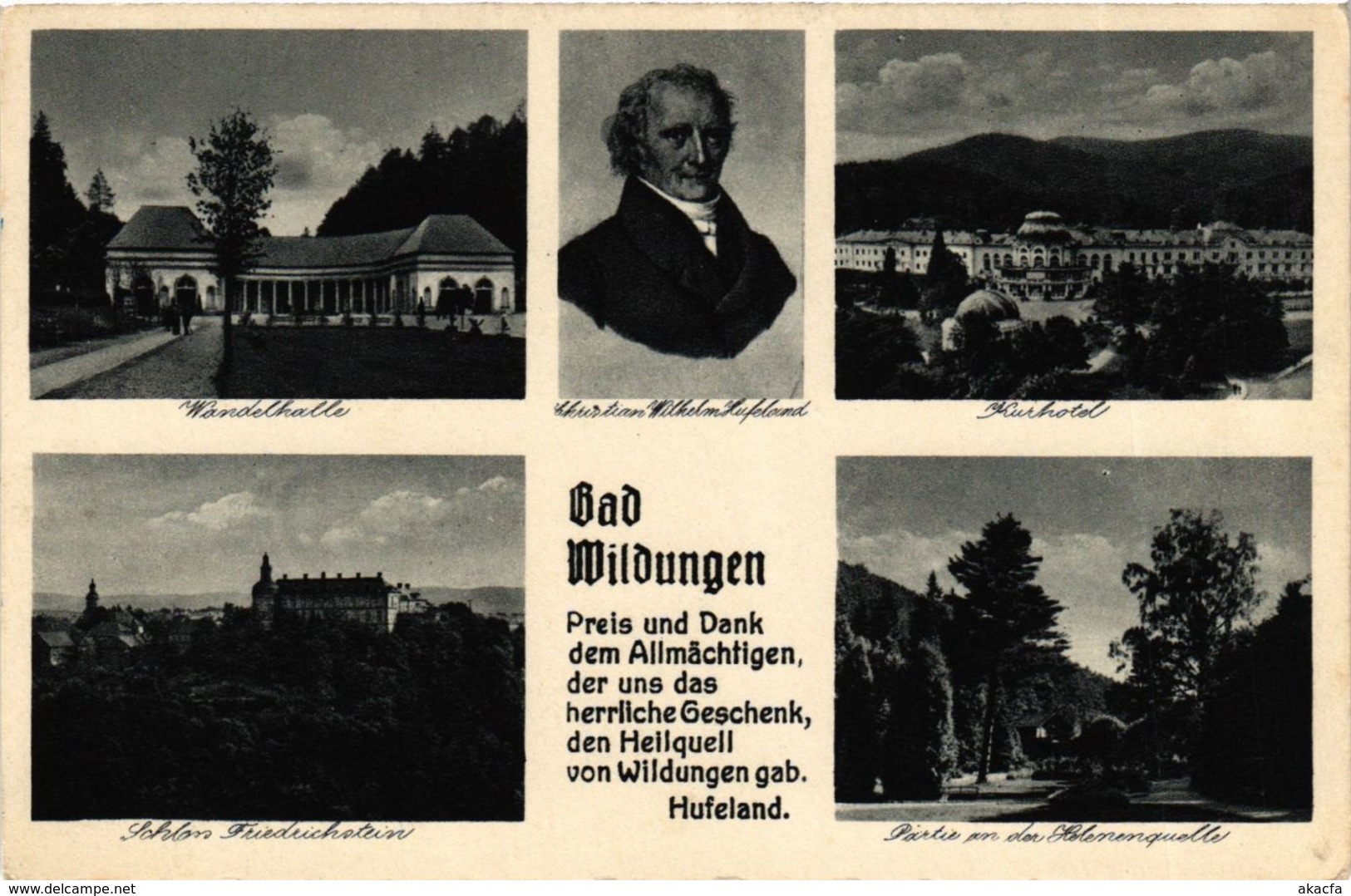 CPA AK Gruss Aus Bad Wildungen GERMANY (899543) - Bad Wildungen