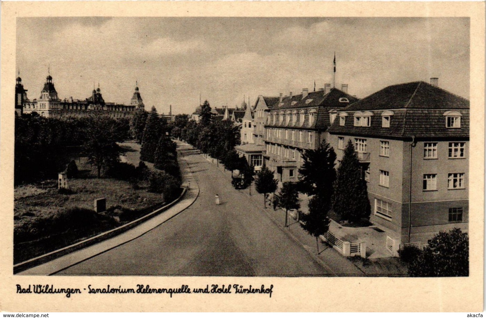 CPA AK Bad Wildungen Sanatorium Helenenquelle GERMANY (899594) - Bad Wildungen