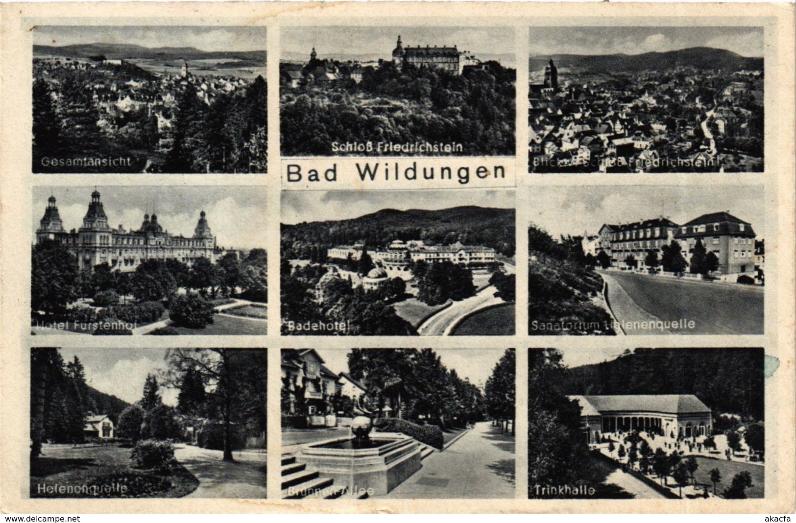 CPA AK Gruss Aus Bad Wildungen GERMANY (899604) - Bad Wildungen