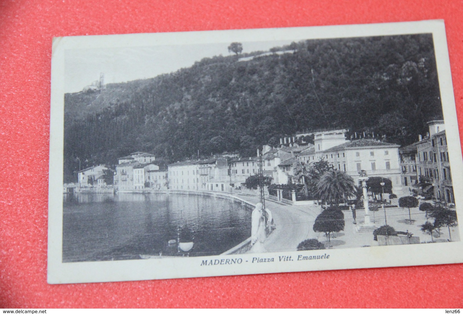 Lago Di Garda Brescia Maderno Piazza V. E. 1937 Ed. Panighetti - Brescia