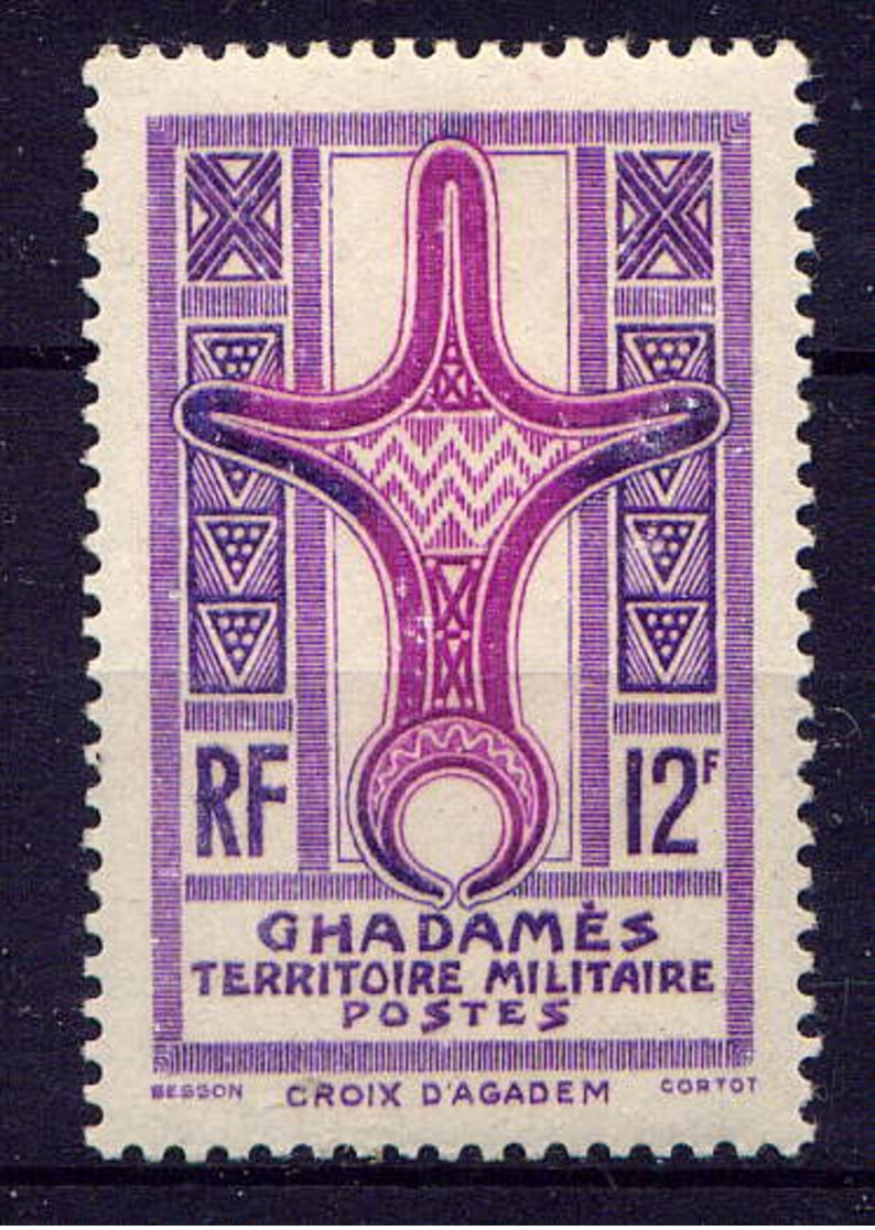 GHADAMES - 5** - CROIX D'AGADES - Unused Stamps