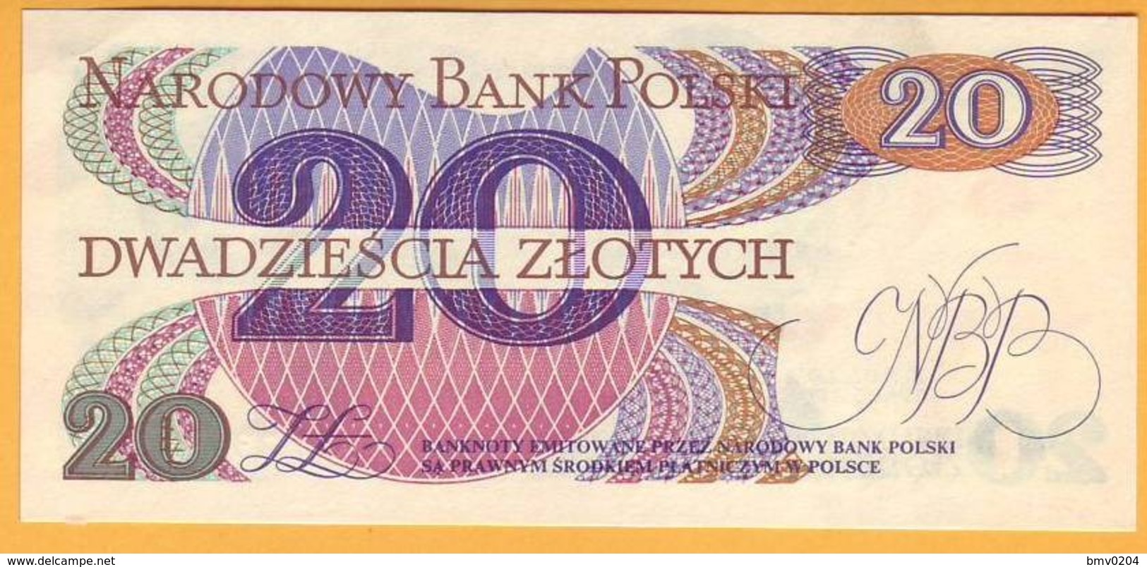 1982 Poland 20 Zlotych AM 2314296 - Polonia