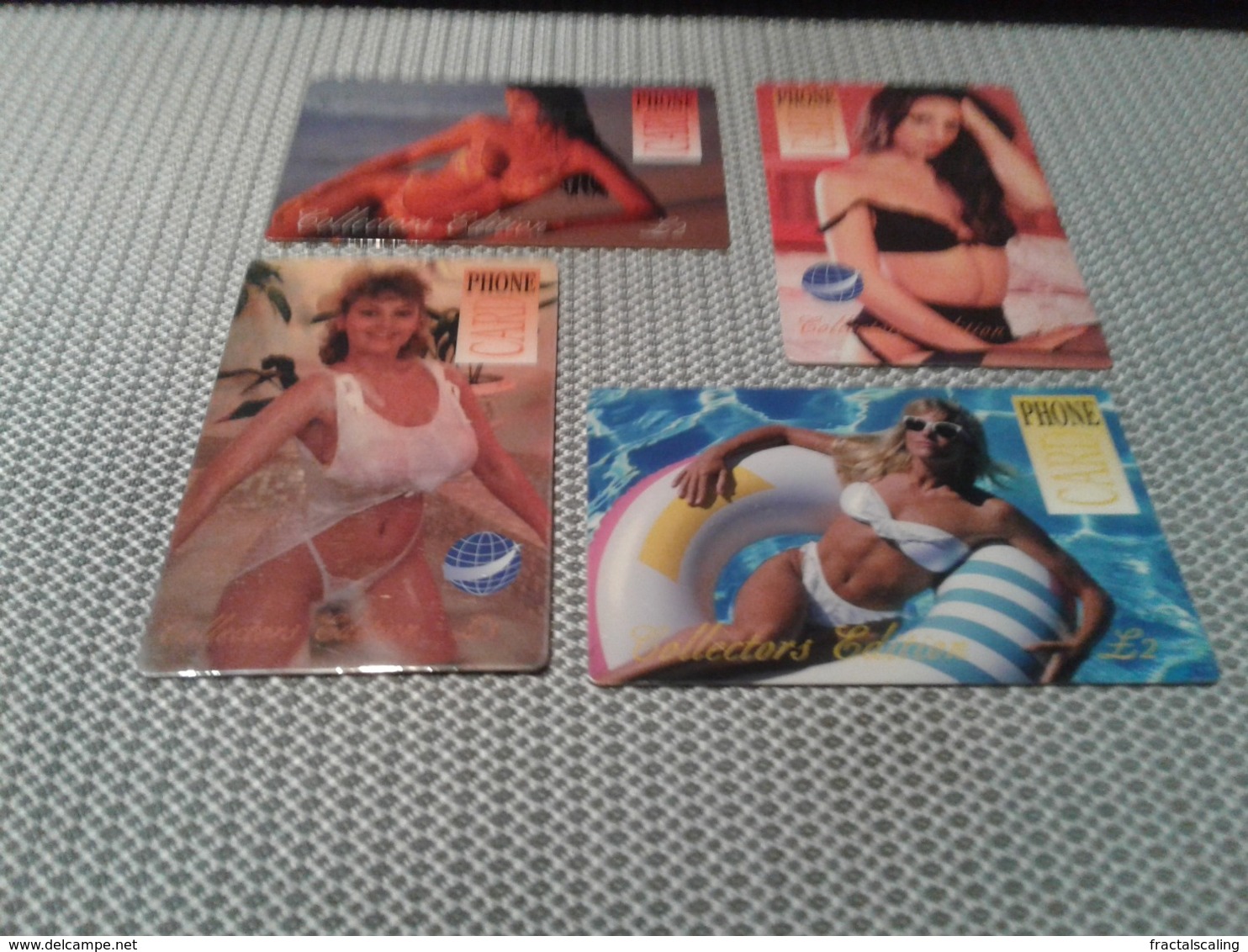 4 Thematic Phonecards - Andere - Europa