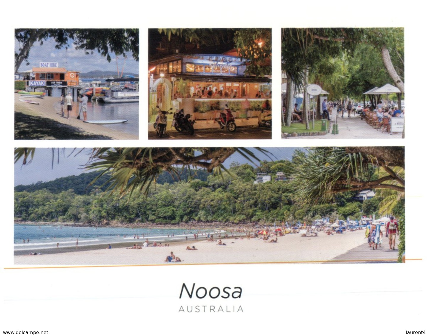 (ED 39) Postcard - Australia - QLD - Noosa (with Stamp) - Sunshine Coast