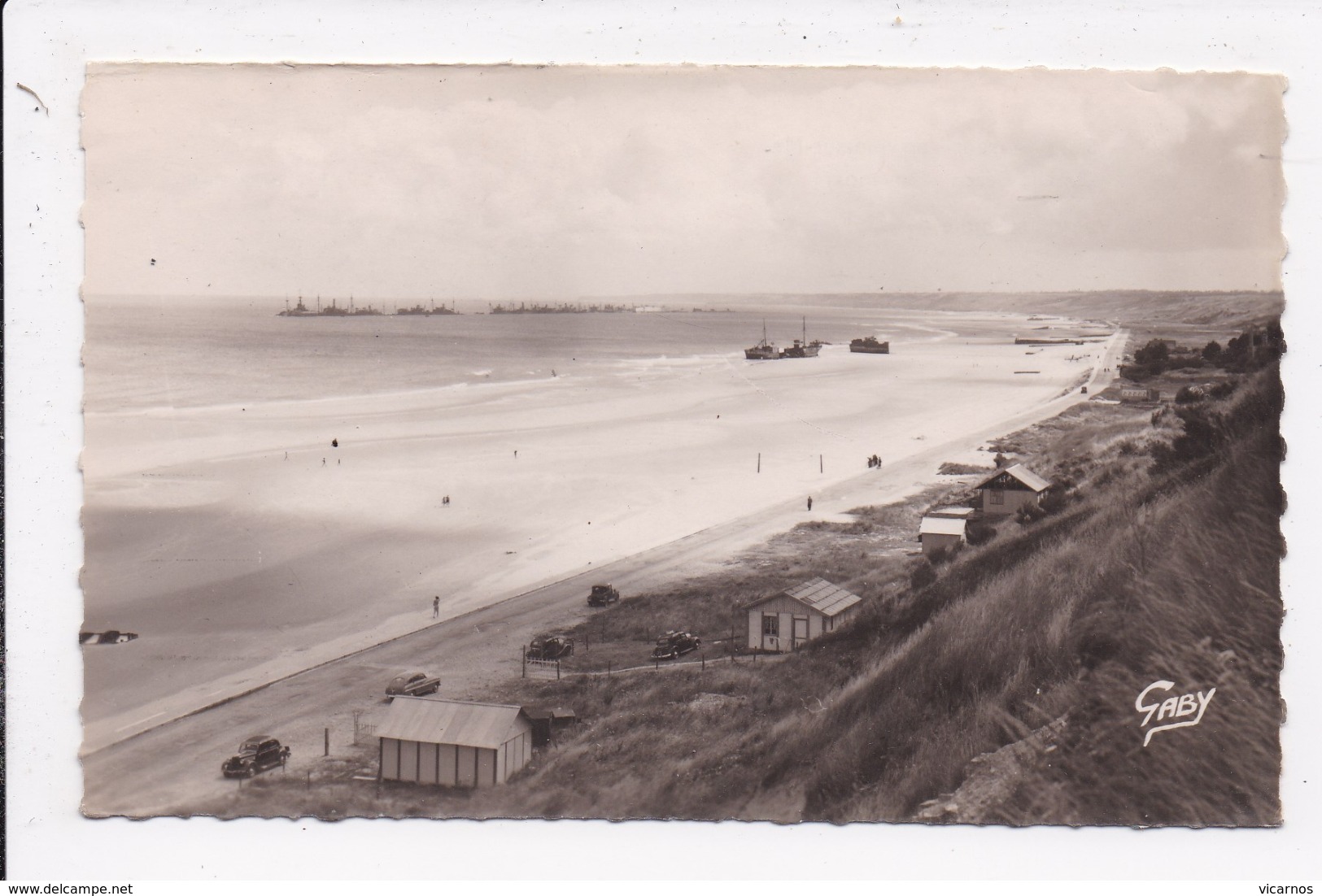 CP 14 SAINT LAURENT VIERVILLE SUR MER Omaha Beach Vue D'ensemble De La Plage - Sonstige & Ohne Zuordnung