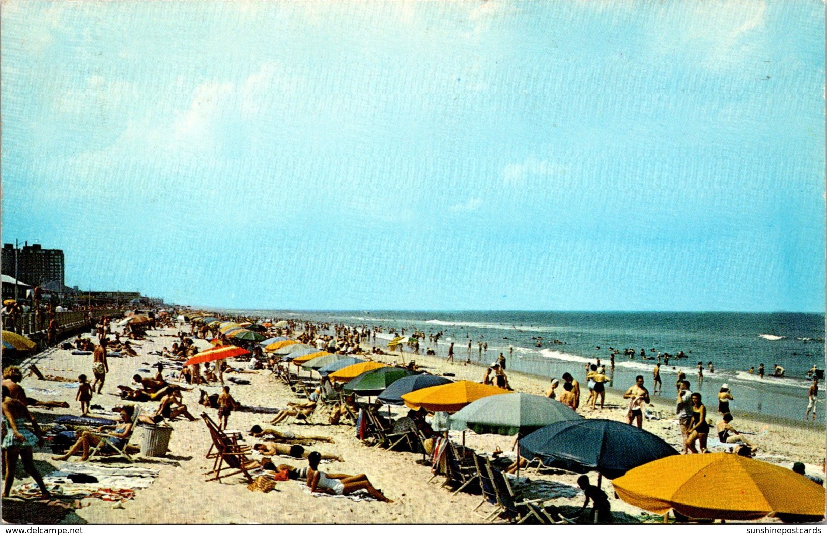 Virginia Virginia Beach Scene Along The Beach 1963 - Virginia Beach