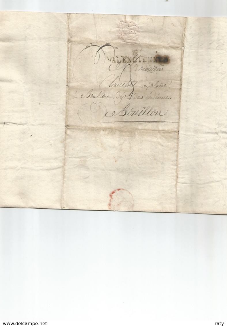 5  Lettres De  VALENCIENNES - 1801-1848: Précurseurs XIX